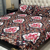3D CRYSTAL COTTON BEDSHEET